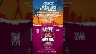DJ Smoov Live at Boston Kulture Festival 2025 + Kamp&eacute; After Party ft.Tony Mix | Epic Caribbean Vibes