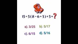 #bodmas concept question 🇮🇳