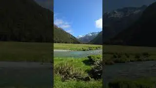Alpine River Flow
