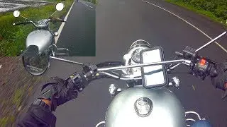 Why I switched back to stock handlebar of my Royal Enfield Bullet | Raised handlebar review