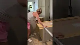 How to Cut Toe Kicks Off Base Cabinets #diymobileworkbench #diygarage #diyworkshop