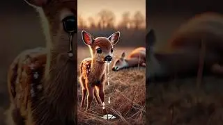 wonderful story of a deer and man #youtubeshorts #ai #shorts #viralshort #animals #shortsfeed #short
