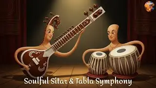 Soulful Sitar & Tabla Symphony | Pure Indian Classical Instrumental Magic | Peaceful Raga Fusion