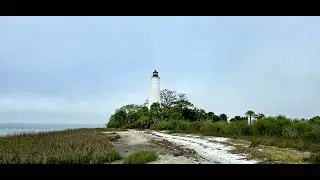 One minute of scenic views around the Big Bend Florida area. Panacea, Carabelle, Panama City
