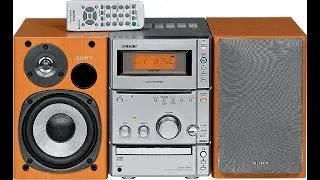 Улучшение звука колонок муз центр Sony CMT CPX1. Часть 2
