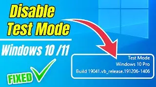 How to Disable Test Mode in Windows 10/11 – Quick & Easy Fix!