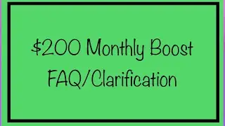 $200 Per Month Boost for SSA, SSDI, SSI, VA, Survivors - Clarification & FAQs