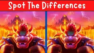 Spot The Difference: Super Mario Bros.