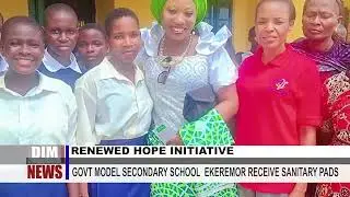 GOVERNMENT MODEL SECONDARY SCHOOL EKEREMOR BENEFITS FROM THE RENEWED HOPE INITIATIVE