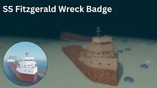 How to Unlock the SS Fitzgerald Wreck Badge | Roblox