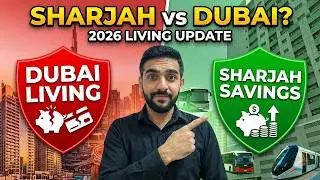 Dubai vs Sharjah | Which is Better for Living in UAE | Sharjah Border (Al Nahda) Explained