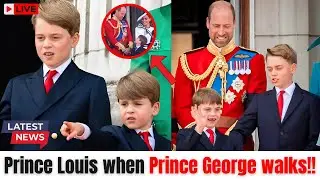 ROYAL IN SHOCK! Prince George Takes the Spot as Prince Louis Steals the Show on the Palace Balcony!