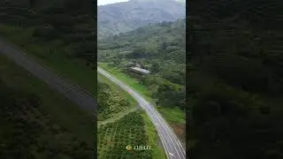 Vte. Tesalia, Caldas; hacia Manizales y Medell&iacute;n. #ejecafetero #videoaereo #dron #conexionpacifico3