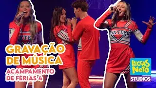 A GRAVAÇÃO DA MÚSICA DA ROXTEEN vs CLIPE OFICIAL