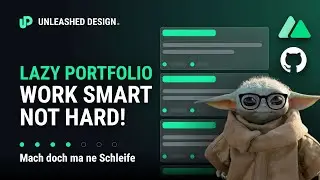 Work Smart, Not Hard! Besseres Portfolio mit Nuxt 3 & der GitHub API! [DE/Tutorial]
