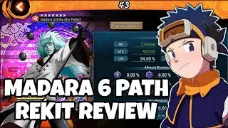 FULLKIT MADARA 6 PATH @JackGaming26 & @Gerarudo Solo Attack!!!!! | Naruto x Boruto Ninja Voltage