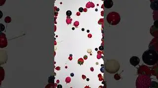 Berries Explosion Intense #ambientvisuals #peacefulambiance #soothinganimation #stressrelief