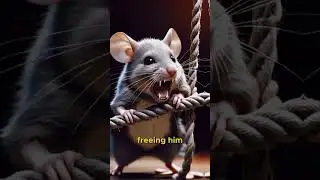 A Rare Friendship in the Jungle (AI) |#ytshorts #ytviral #story #ytshortsvideo  #lionandmousestory