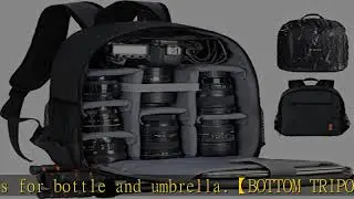 TARION Camera Bag Professional Camera Backpack with Rain Cover Laptop Compartment Waterproof Photog