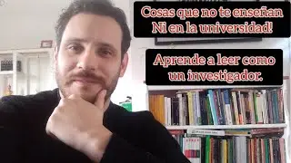 Cómo leer y entender libros 📚 universitarios o académicos muy difíciles. (y ver más allá del texto!)