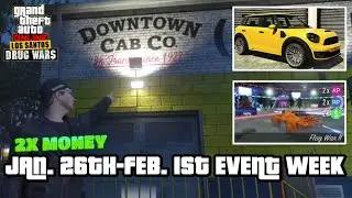 2X $ TAXI WORK & ARENA WARS! ISSI RALLY RELEASED! (GTA 5 ONLINE WEEKLY UPDATE)