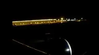 US AIRWAYS A330-300 NIGHT TAKEOFF@ PHILLY