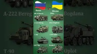 Russian Armored Vehicles vs Ukrainian Armored Vehicles