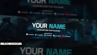 TOP 5 FREE YouTube Banner Templates #1 | FREE DOWNLOAD (2016)