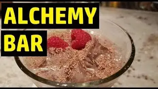 Carnival Cruise Alchemy Bar ПОДРОБНОЕ МЕНЮ и бармен в действии