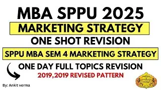 One Shot Revision | Marketing Strategy | MBA SEM 4 I Hindi I Iske Bahar Kuch Nahi Aayga I 50 Marks