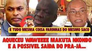 Makuta Nkondo Surpreende: Já Não Confia em Partidos e Pode Abandonar o PRA-JA!