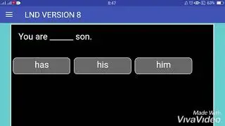 LND practice with solutions, use of his and her