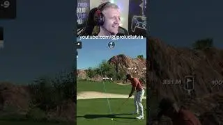 What a nice landing in PGA Tour 2K23 #golf #gaming #shorts
