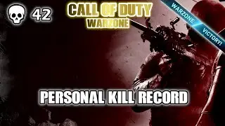 42 SOLO KILL GAME IN WARZONE! NEW PERSONAL RECORD! DUO vs TRIOS!