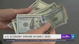 U.S economy shrunk in early 2025, GDP sees first decline in 3 years due to economic uncertainty