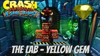 Crash Bandicoot - Yellow Gem: The Lab - (Crash Bandicoot N Sane Trilogy)