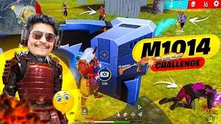 Samurai Bundle is Back Only Challenge M1014 Single Solo Vs Squad - Free Fire Max Gyan Gaming