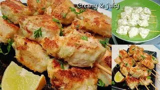 Malai Chicken Tikka | Ramadan Special Recipes | Chicken Sticks | Chicken Kandi | Iftar Recipes