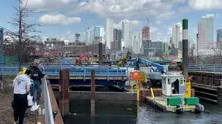 Threading the Needle on the Gowanus, Brooklyn, New York (3-26-21)