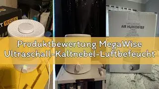 Produktbewertung MegaWise Ultraschall-Kaltnebel-Luftbefeuchter SK7620 &ndash; Mit 1,5-Liter-Tank, besonder