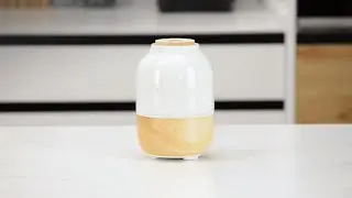 Descubre el difusor de cer&aacute;mica y madera ultras&oacute;nico Purisia de Zen Arome