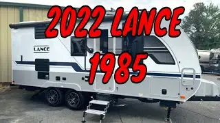 NEW 2022 LANCE 1985 TRAVEL TRAILER Dodd RV Murphy Bed Tour