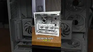 Это материнская плата @AORUS X870 AORUS STEALTH ICE!