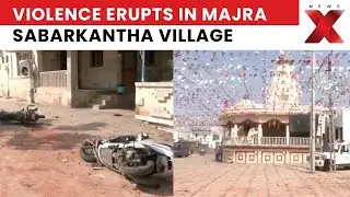 Violence Erupts in Majra Village, Sabarkantha: Vehicles Torched Amid Group Clash