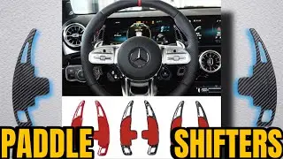 How to install Shift Paddles Extension [Carbon fiber-DIY]