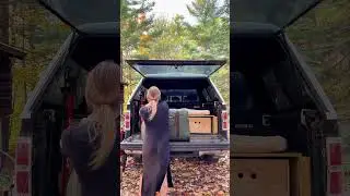 The Ursa Sleep System&rsquo;s a good addition to my truck bed camping setup! #truckcamping #campinggear