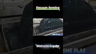 Custom ABS & Acrylic vacuum forming car bumper #thermoforming #vacuumforming #plasticforming #abs
