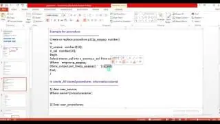 basic procedure programs and execution methods in telugu