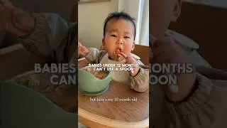 How to teach your baby to use a spoon