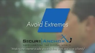 Avoid Extremes - Dr Eric Cole&rsquo;s Security Tips